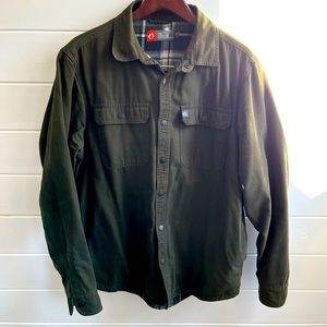 Men’s Large American Outdoorsman Shirt Jacket.